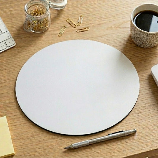 Mouse Pad Redondo Sublimable 19 cm | Base Antideslizante 5 mm