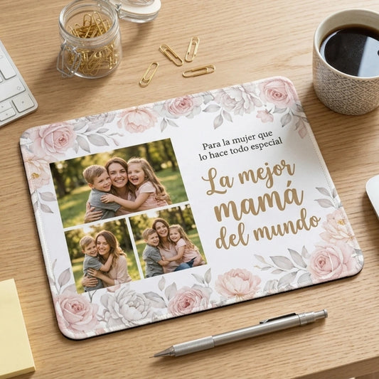 Mouse Pad Circular Sublimable 19 cm | Base Antideslizante 5 mm